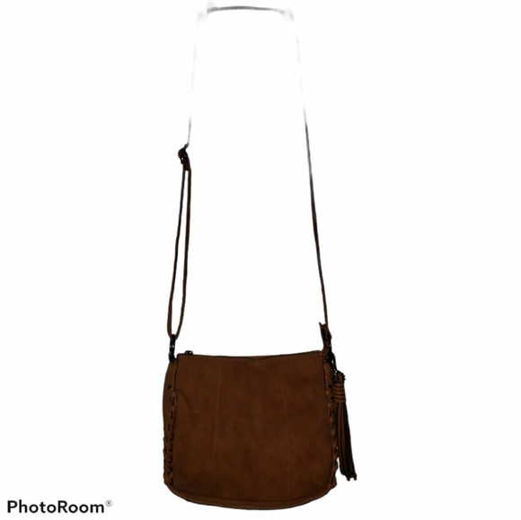 Jessica Simpson Cognac Mila Hobo Handbag - Picture 7 of 11